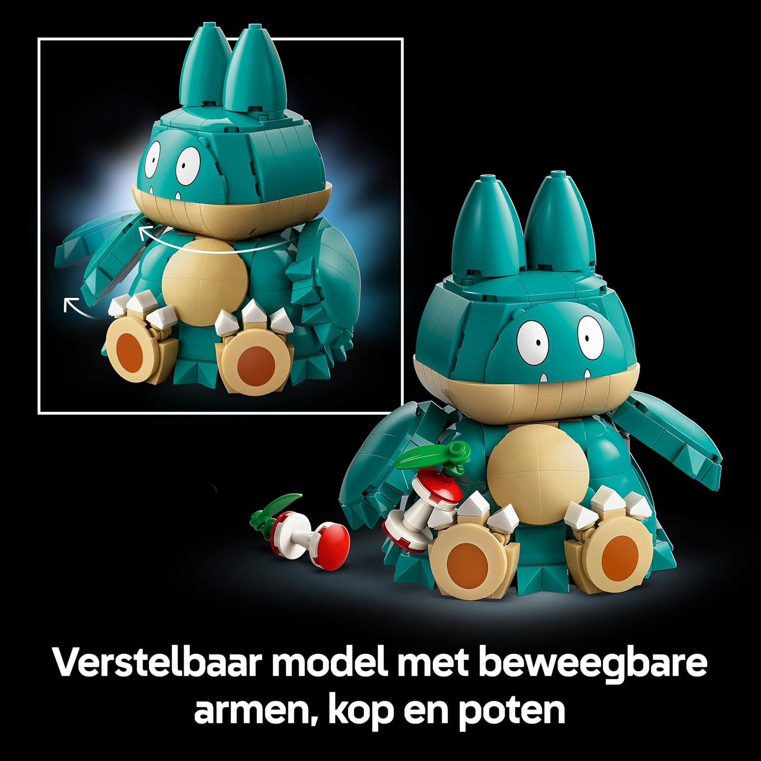 Detalle 2 de LEGO Pokémon Munchlax 72150 bouwset voor volwassenen, 757 onderdelen