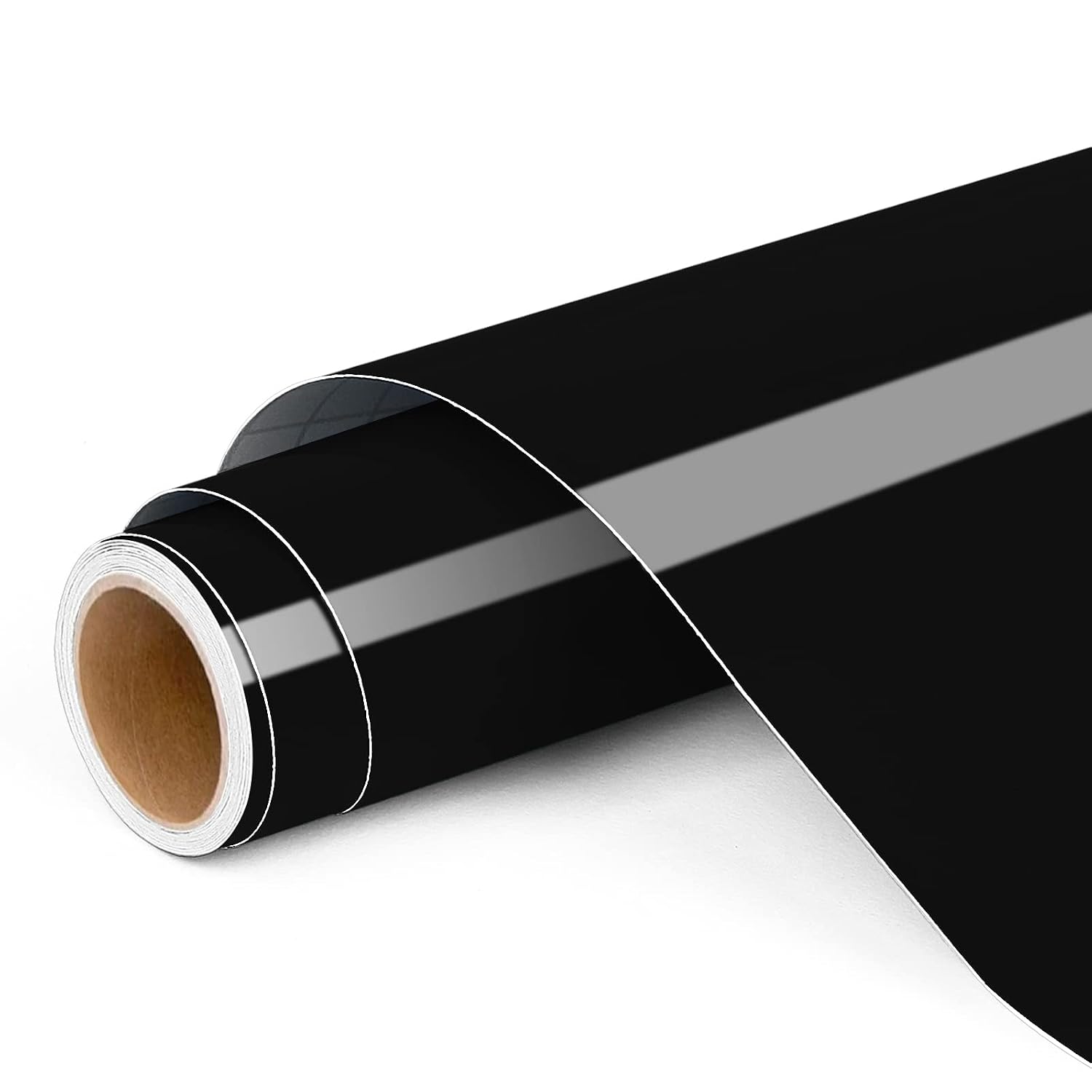 Detalle de Lya Vinyl Permanent Vinyl for Cricut (Black) – 12" x 4ft self-adhesive roll