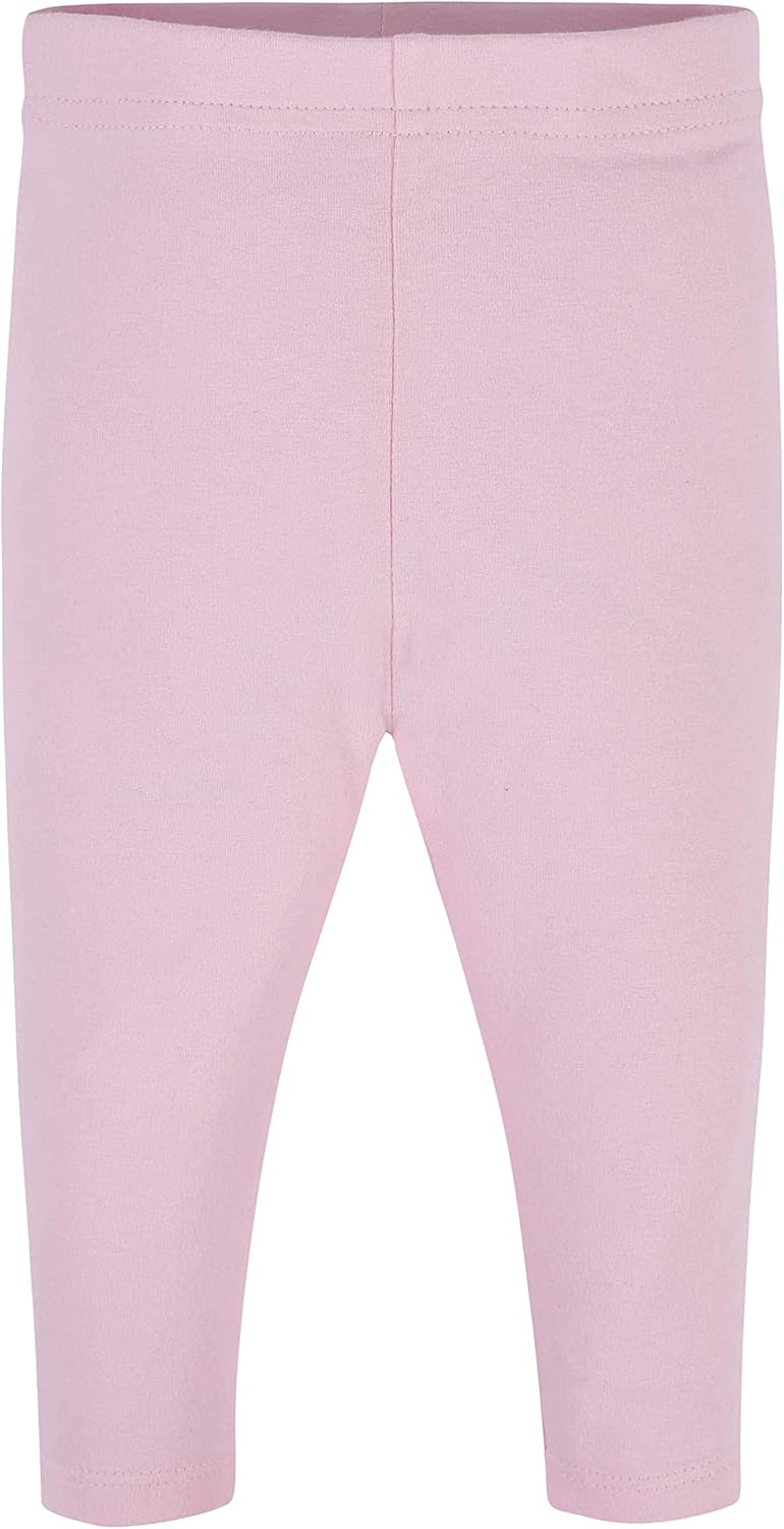 Detalle de Gerber Toddler 3-Pack Premium Leggings – Lot de 3 leggings en coton/élasthanne pour Bébé fille