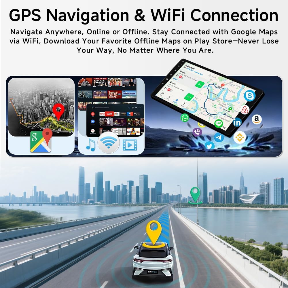 Thumbnail 4 de ACAVICA 10.1" IPS Android 15 Sat Nav Radio for Mercedes Benz Sprinter MK2 NCV3 (2006–2018)