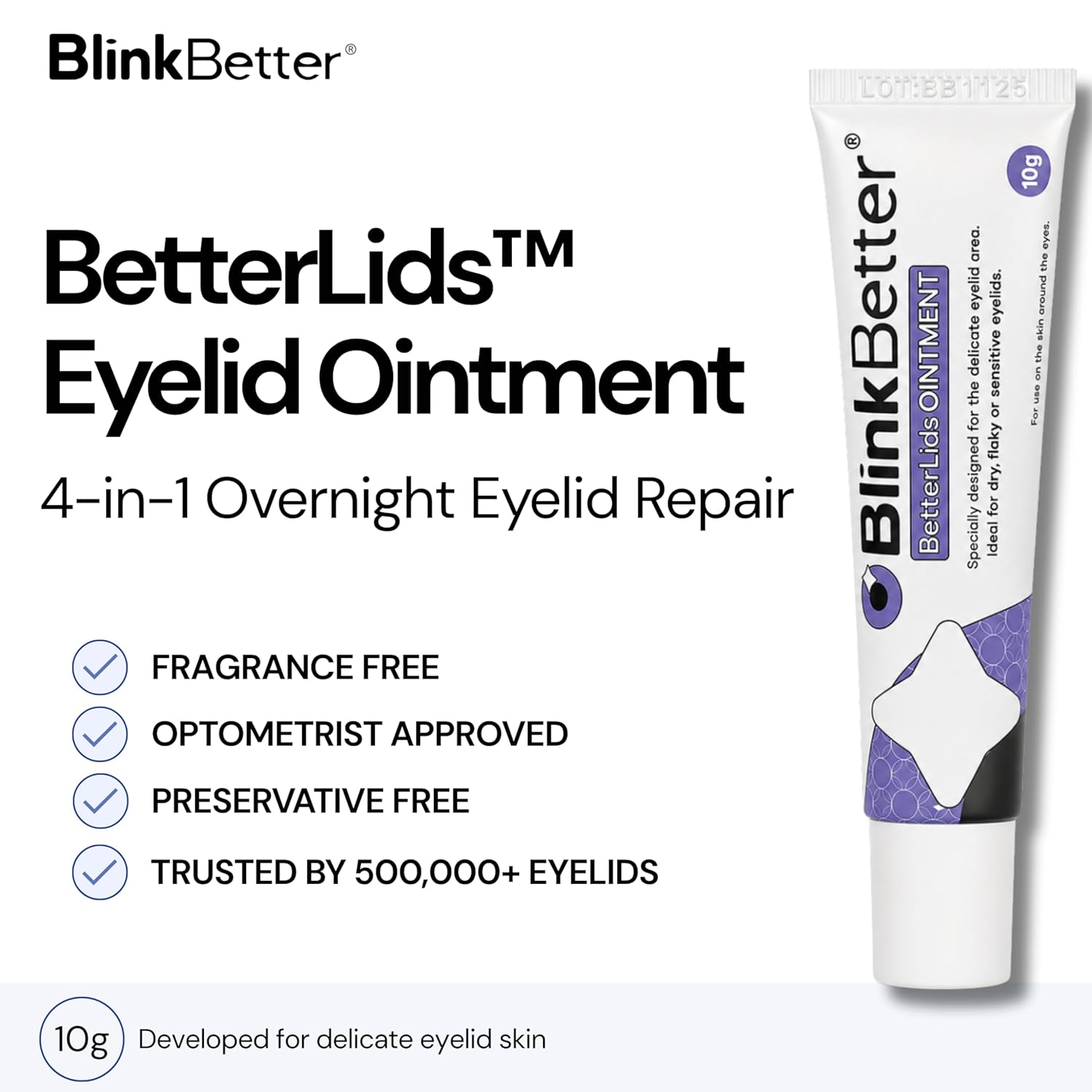 Thumbnail 1 de BlinkBetter BetterLids Eyelid Ointment 0.34 oz
