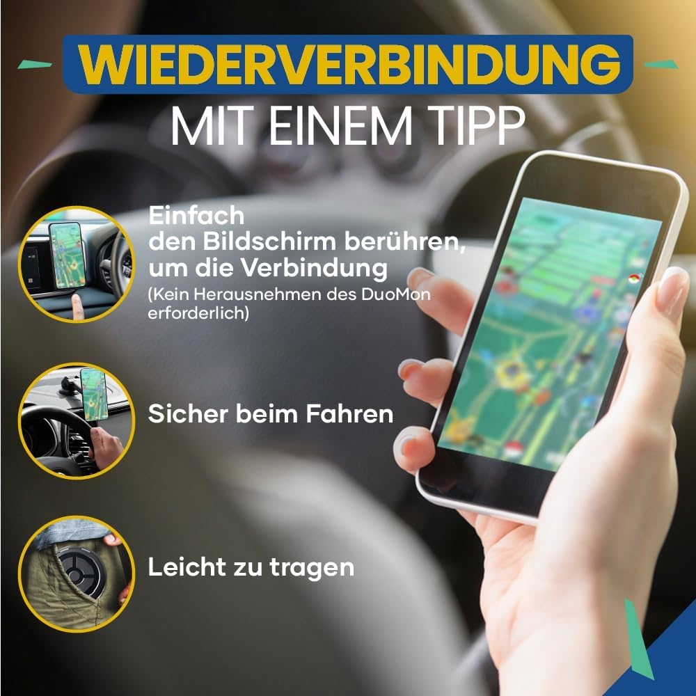 Thumbnail 4 de Megacom DuoMon 1P/2P Dual Account for Pokemon Go Auto Catcher (Black)