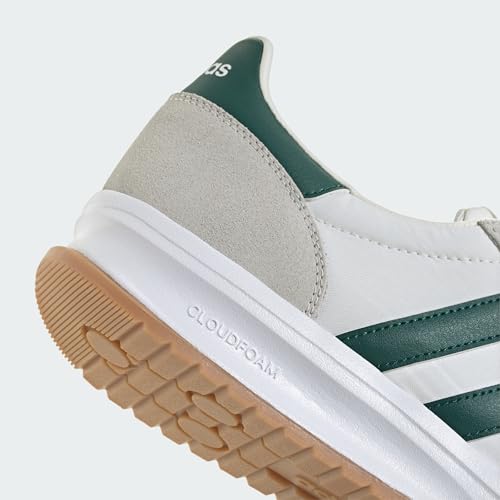 Detalle de adidas Run 70S 2.0 Shoes para Hombre - Core White/Collegiate Green/Off White, 43 1/3 EU