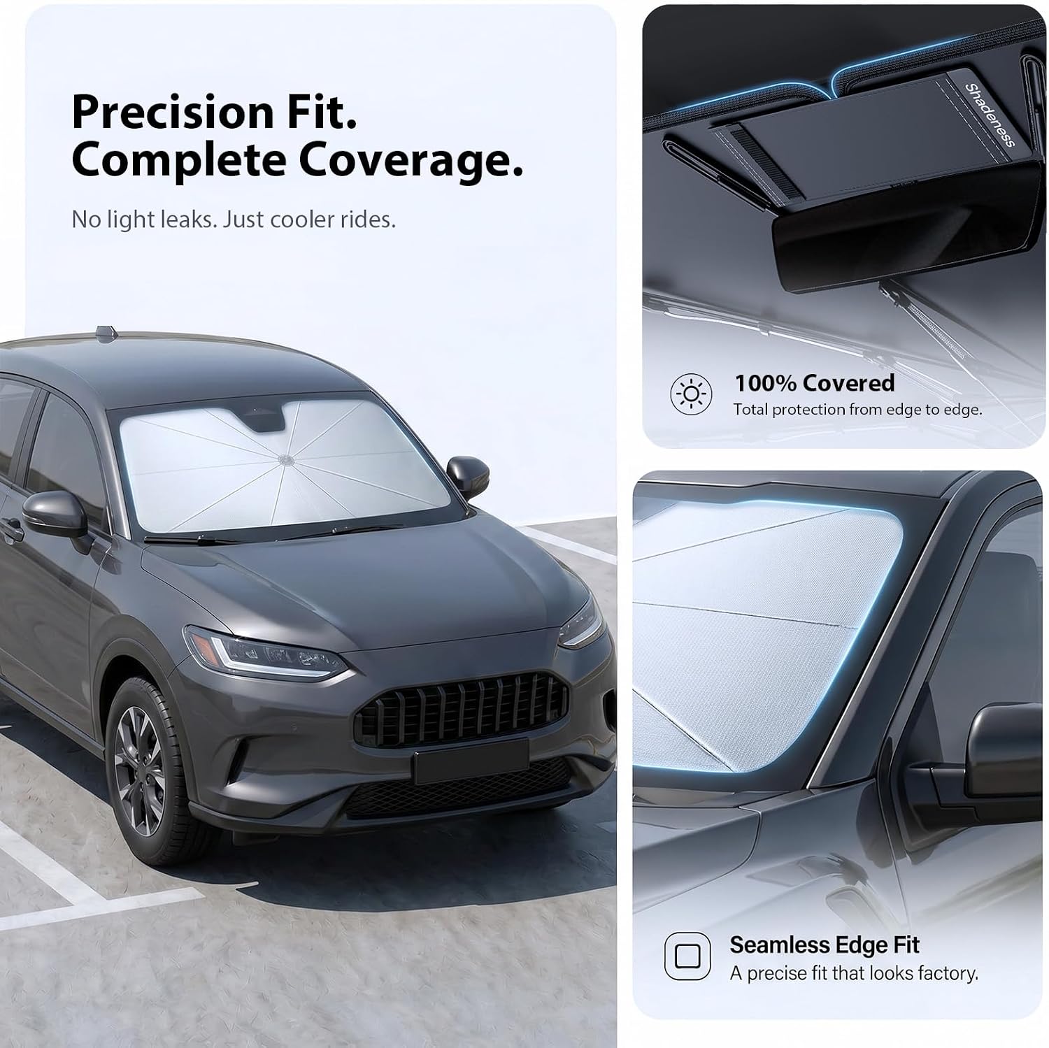 Thumbnail 4 de Adefor 2026 Upgraded Windshield Sun Shade Umbrella for Honda CR-V – Precision Custom Fit