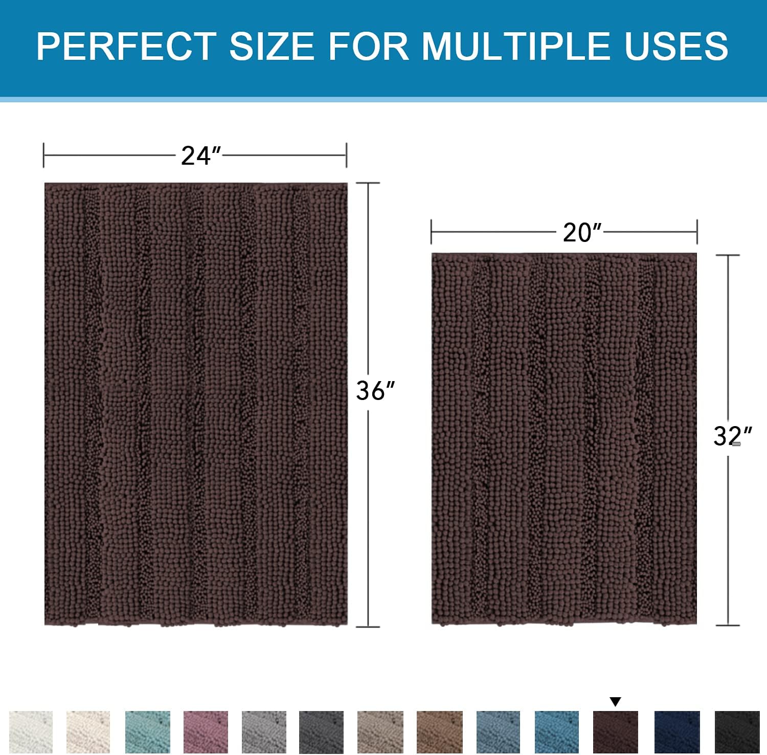 Detalle 2 de H.VERSAILTEX 2 Piece Bathroom Set 24 x 36"