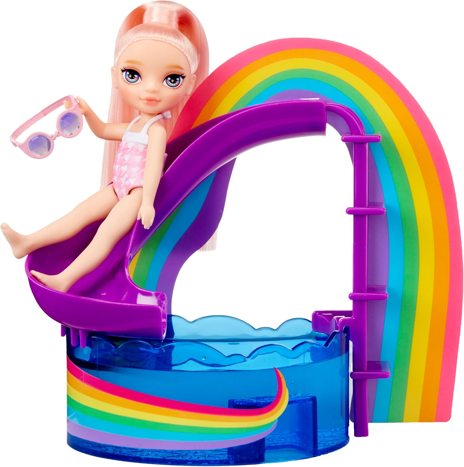 Thumbnail 3 de RAINBOW HIGH Littles Pool Day with Blush 🏊‍♀️ ¡Divertido set infantil