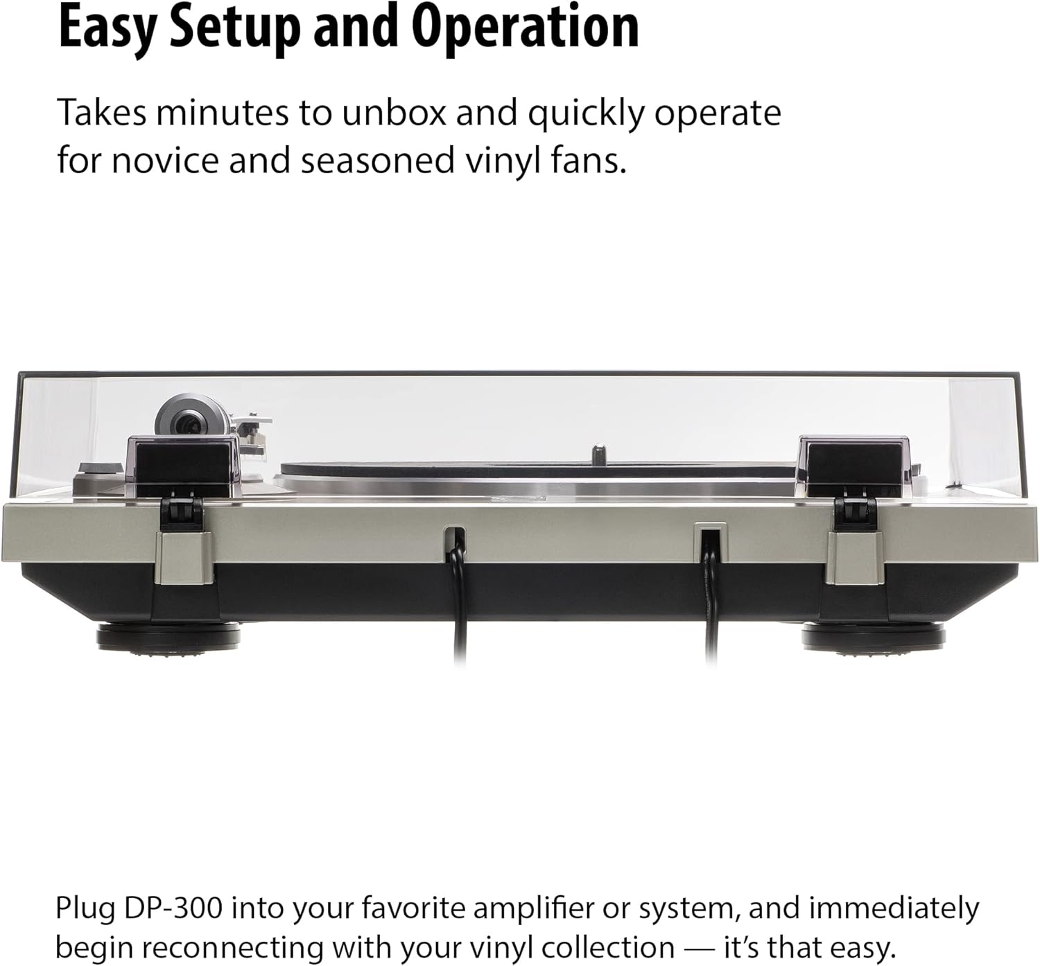 Thumbnail 3 de Denon DP-300F automatic turntable