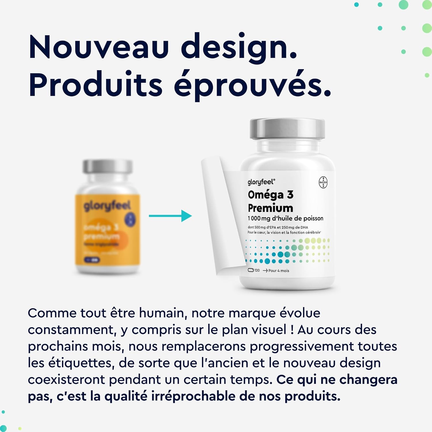 Detalle 2 de Oméga 3 Huile de Poissons Sauvages 500 mg EPA