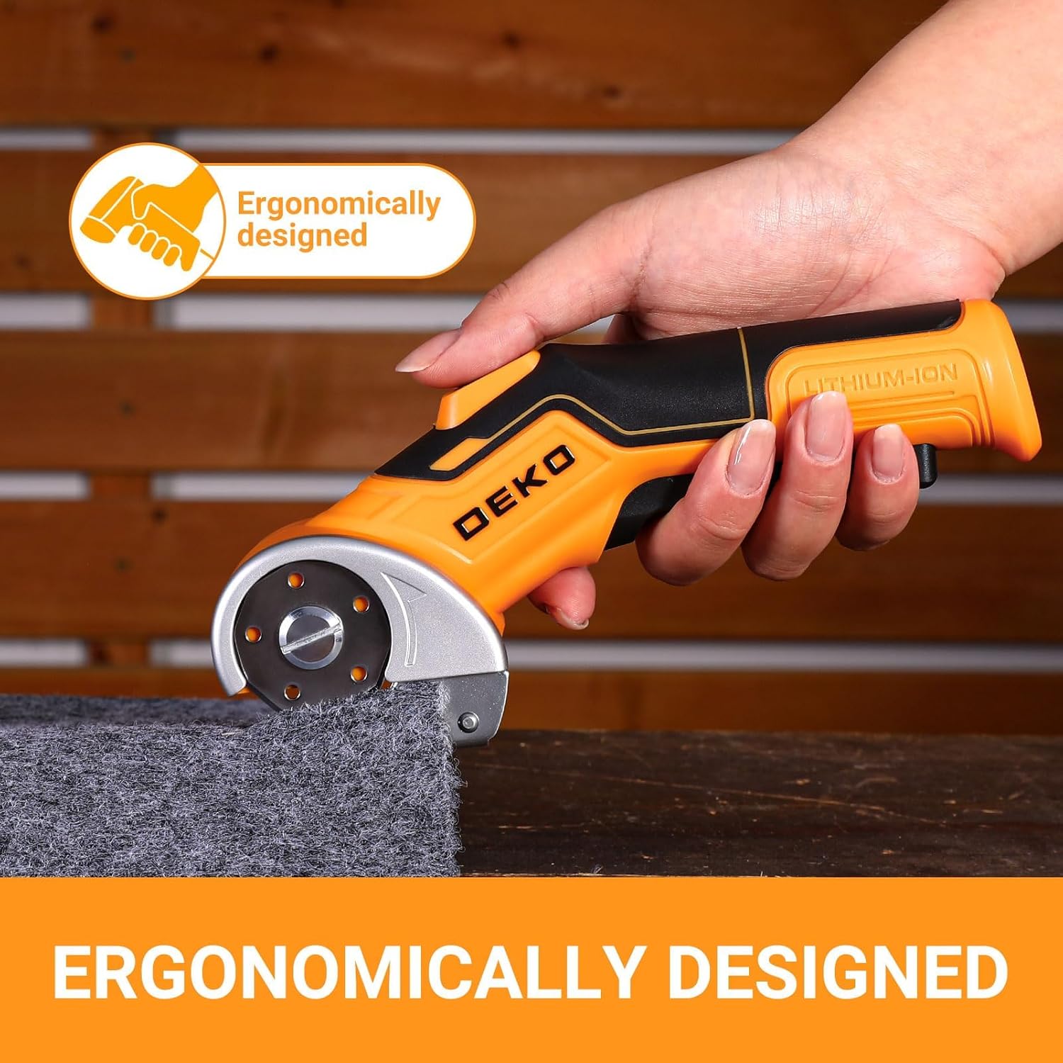 Thumbnail 6 de DEKOPRO Rechargeable Box Cutter with Type-C