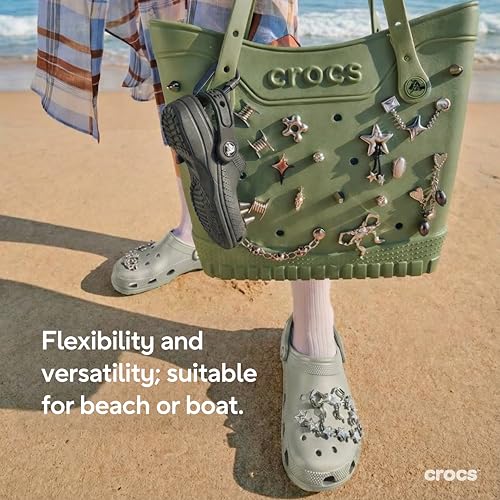 Detalle de Crocs Classic Clog 39-40 EU Elephant: comodidad ligera para uso diario