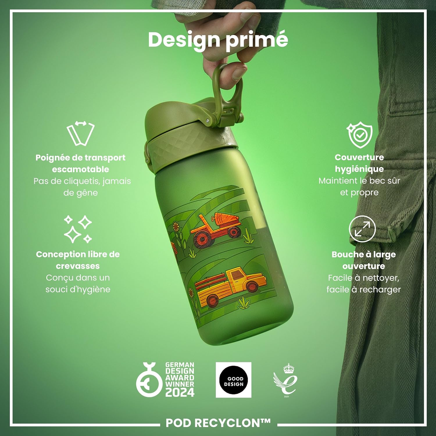 Thumbnail 5 de Ion8 Gourde Enfant 350 ml 🥤