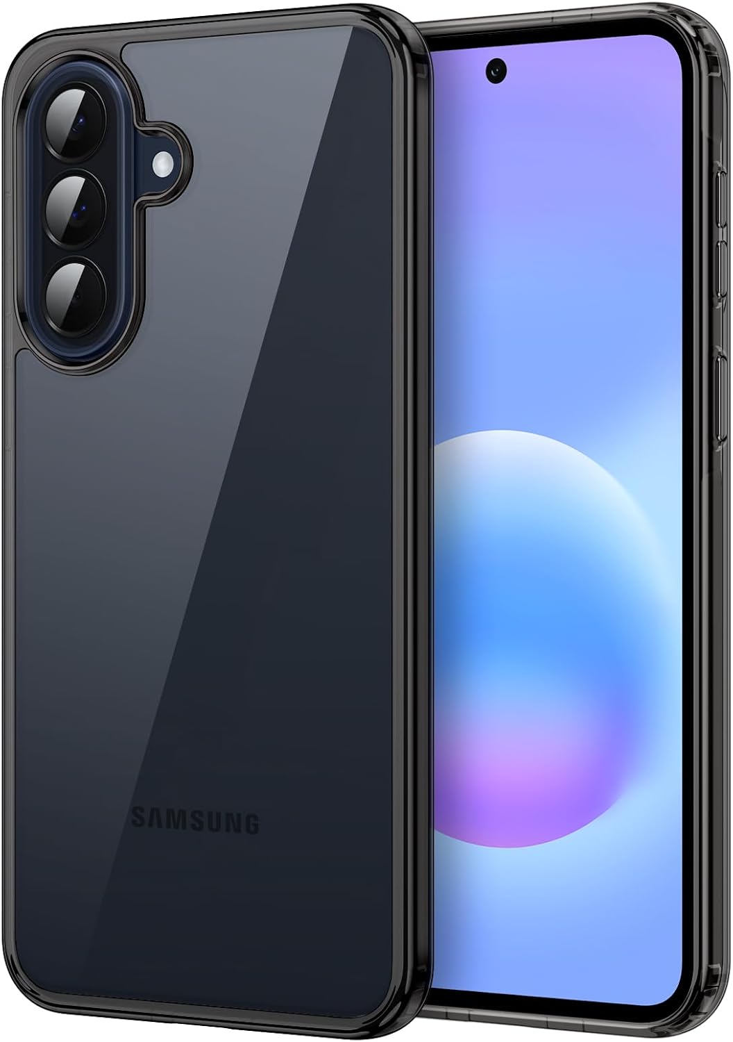 Thumbnail 6 de JETech-hoesje voor Samsung Galaxy A54 5G, transparant met TPU-rand en PC-achterkant