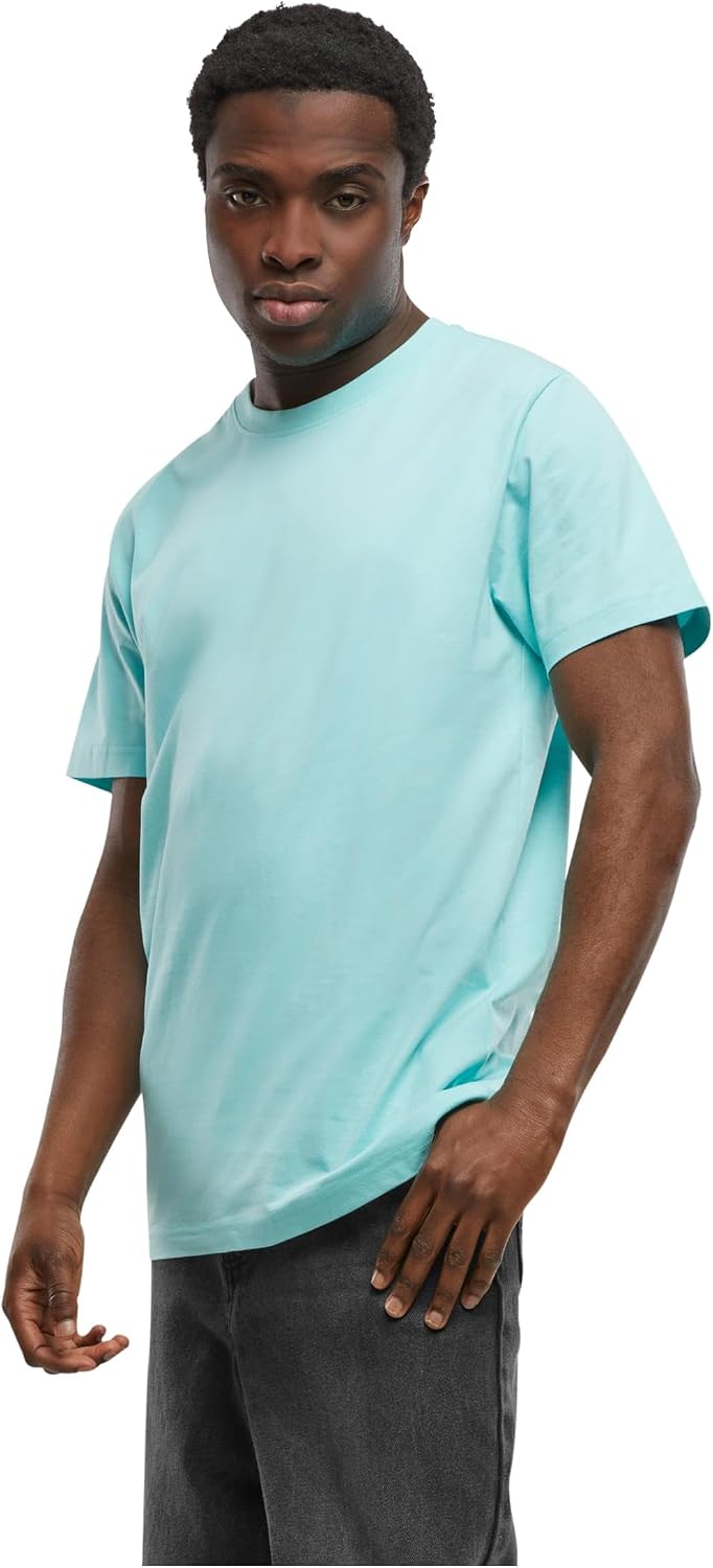 Thumbnail 6 de Build your Brand Herren T-Shirt Round Neck – Basic Baumwollshirt, Rundhals, vielfältige Farben (XS–5XL)