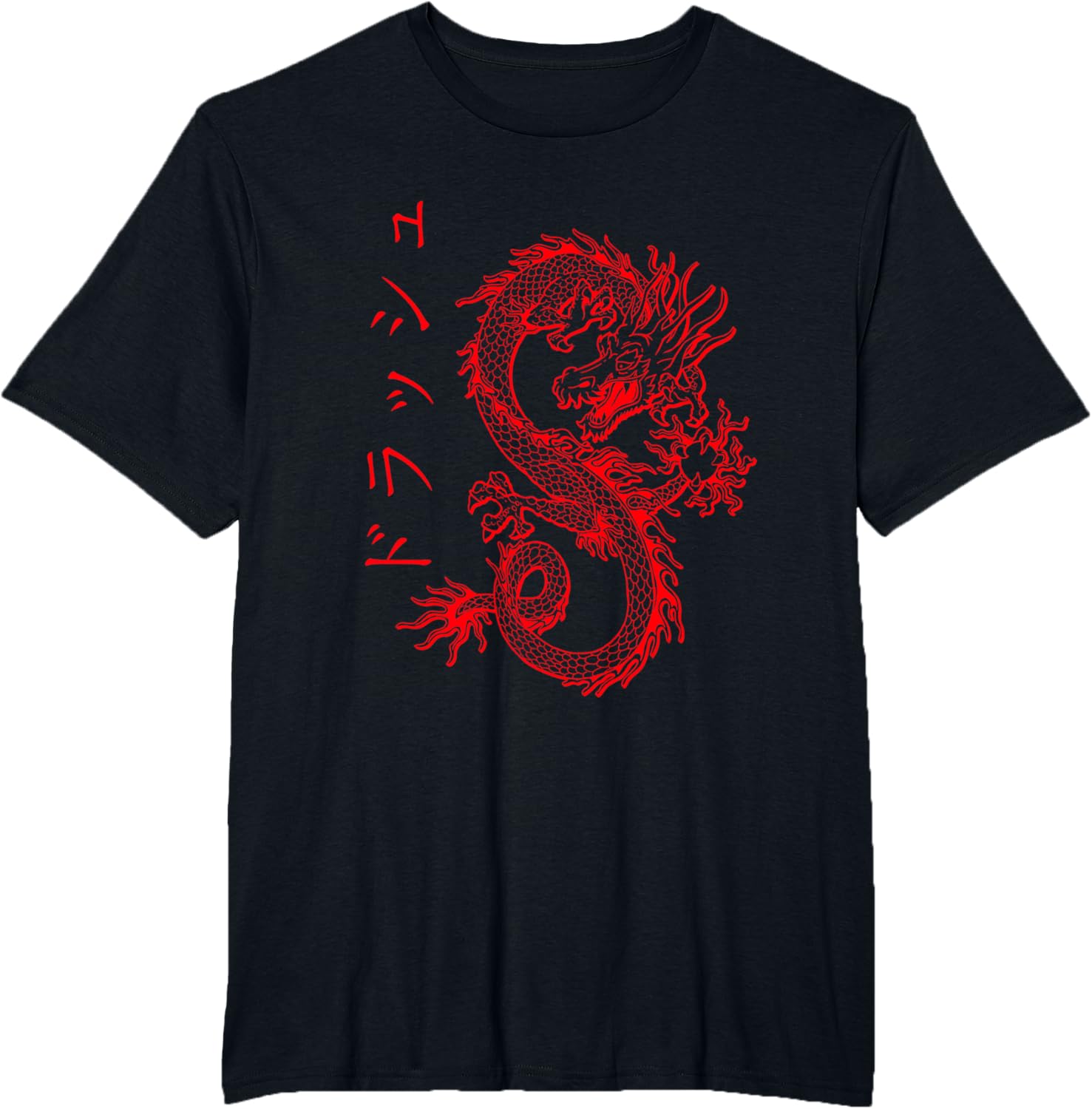 Thumbnail 6 de Drago Streetwear E-Girl Estetico retrò E-Boy Japan Kanji Maglietta