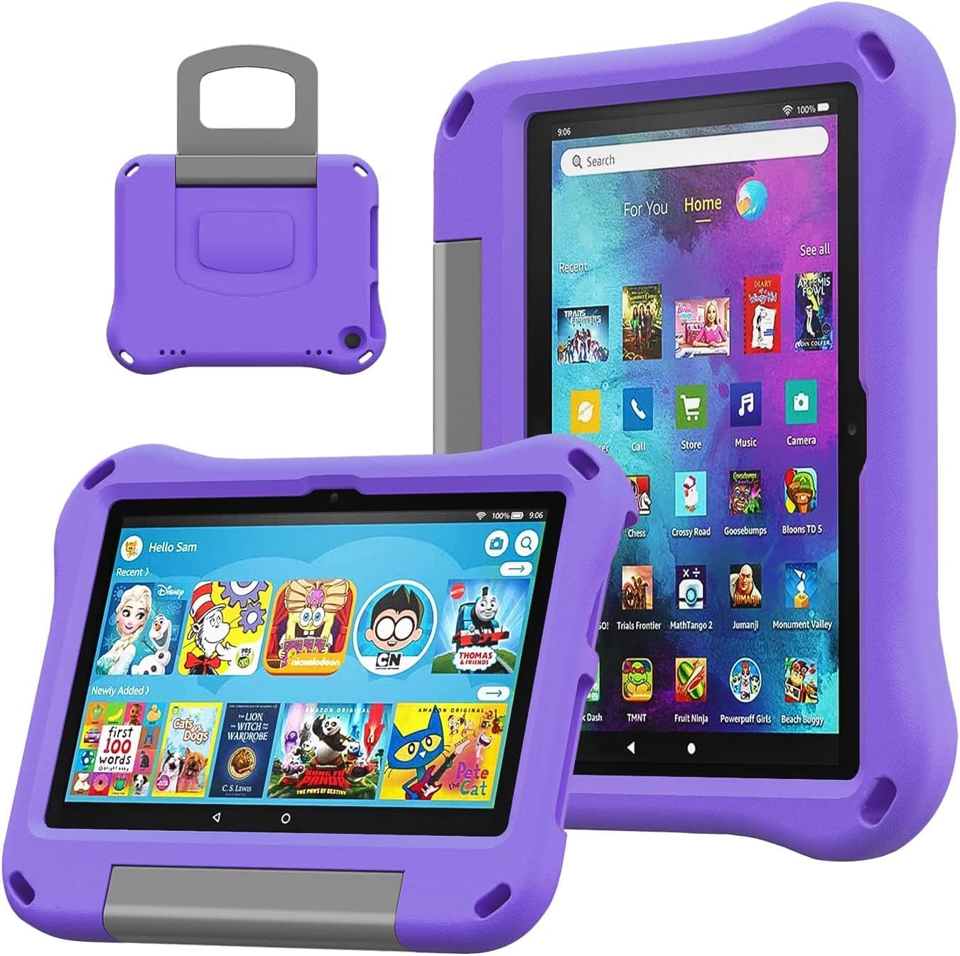 Thumbnail 4 de Light Pink 8-inch Tablet Case (12th/10th Gen, 2024/2022/2020 release) – lightweight shockproof kids cover