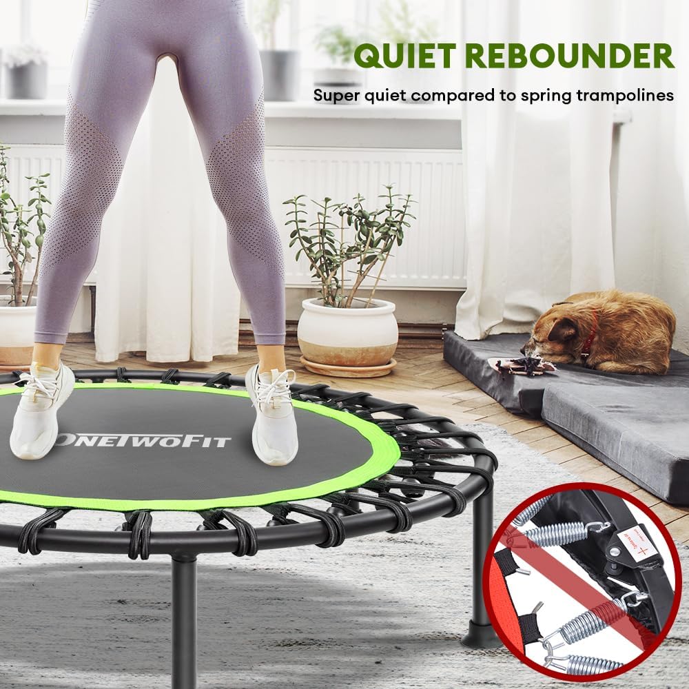 Thumbnail 4 de ONETWOFIT Trampolín de Fitness 107/114cm