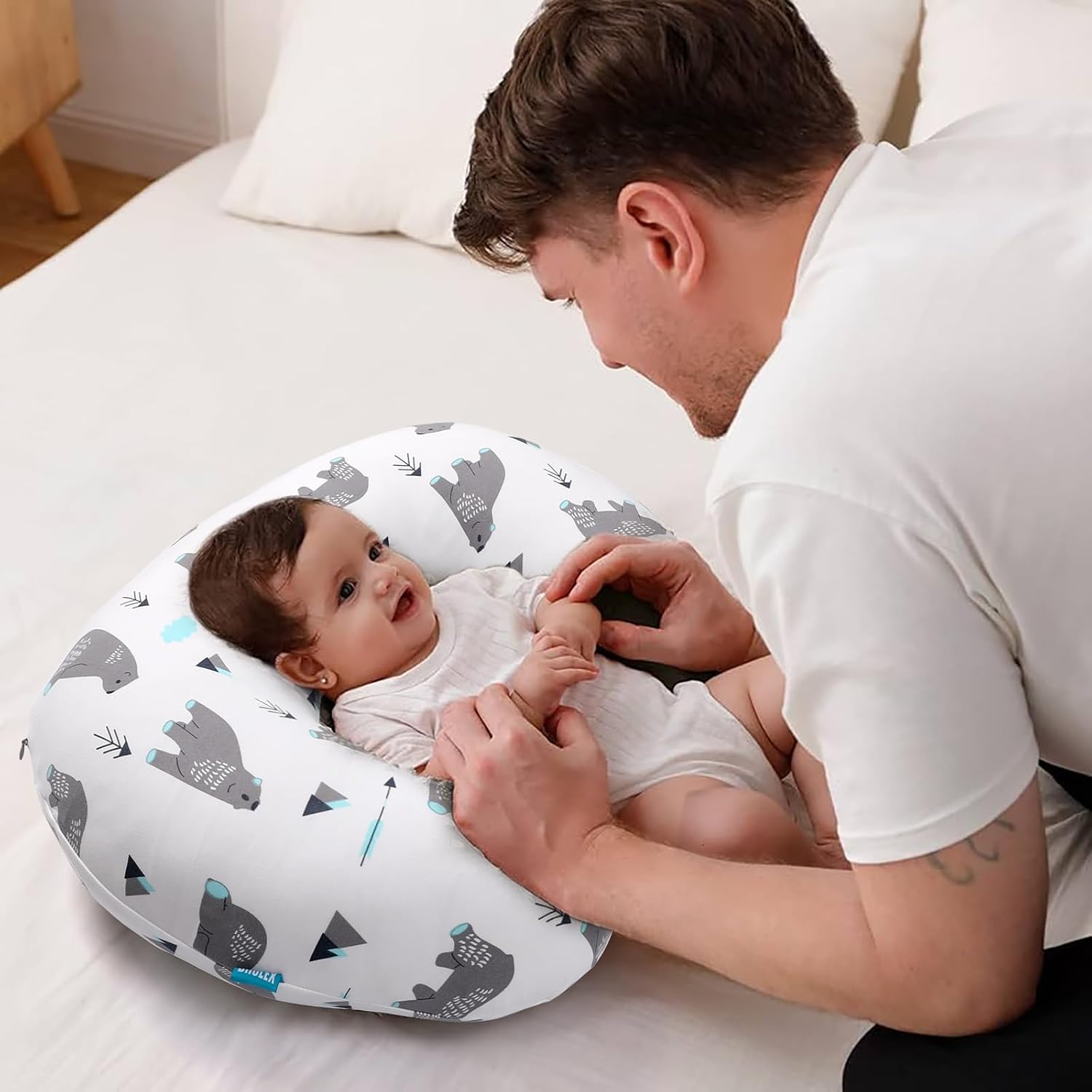 Detalle de BROLEX Nursing Pillow Covers 2-Pack