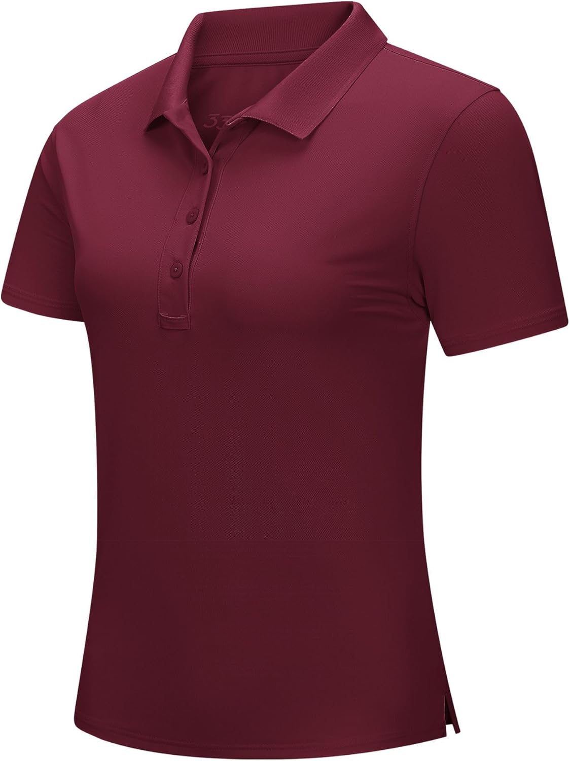 Detalle de 33,000ft Damen Polo Golfshirt mit UV-Schutz UPF50+ – schnelltrocknend, atmungsaktiv und vielseitig