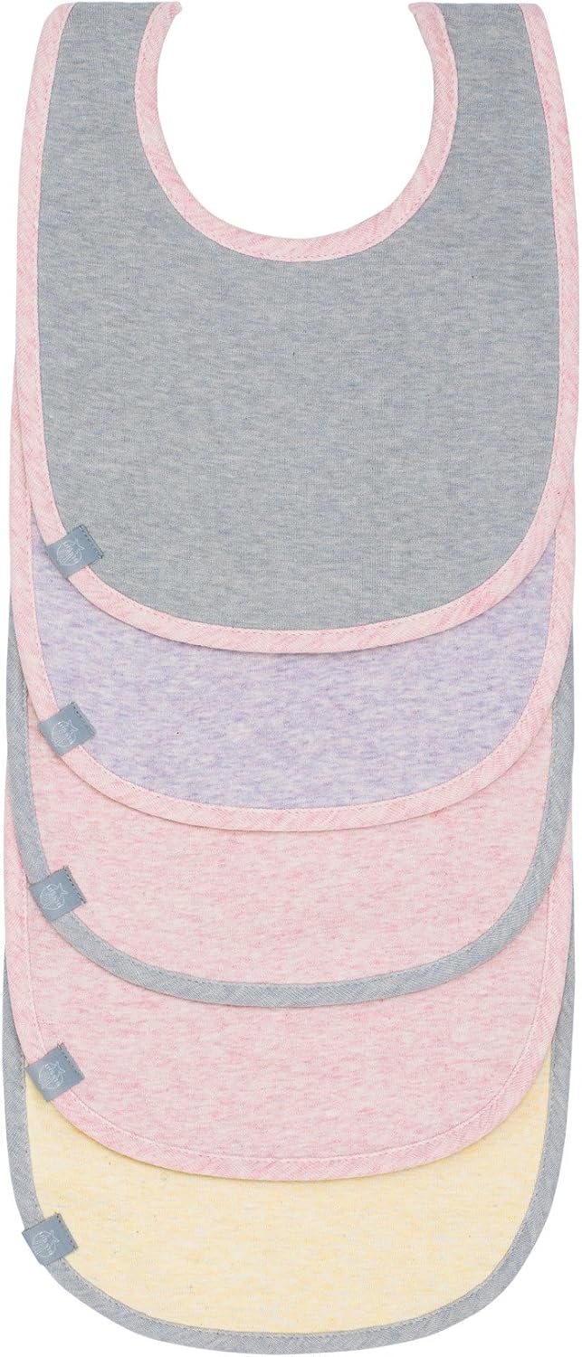 Thumbnail 5 de LÄSSIG Lätzchen-Set für Baby & Kleinkind (5 Stück) mit Klettverschluss aus Bio-Baumwollgemisch, wasserdicht