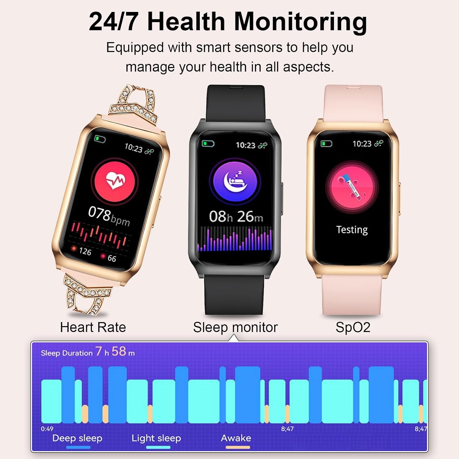 Thumbnail 5 de Fitoncloud Smart Watch 7‑day battery