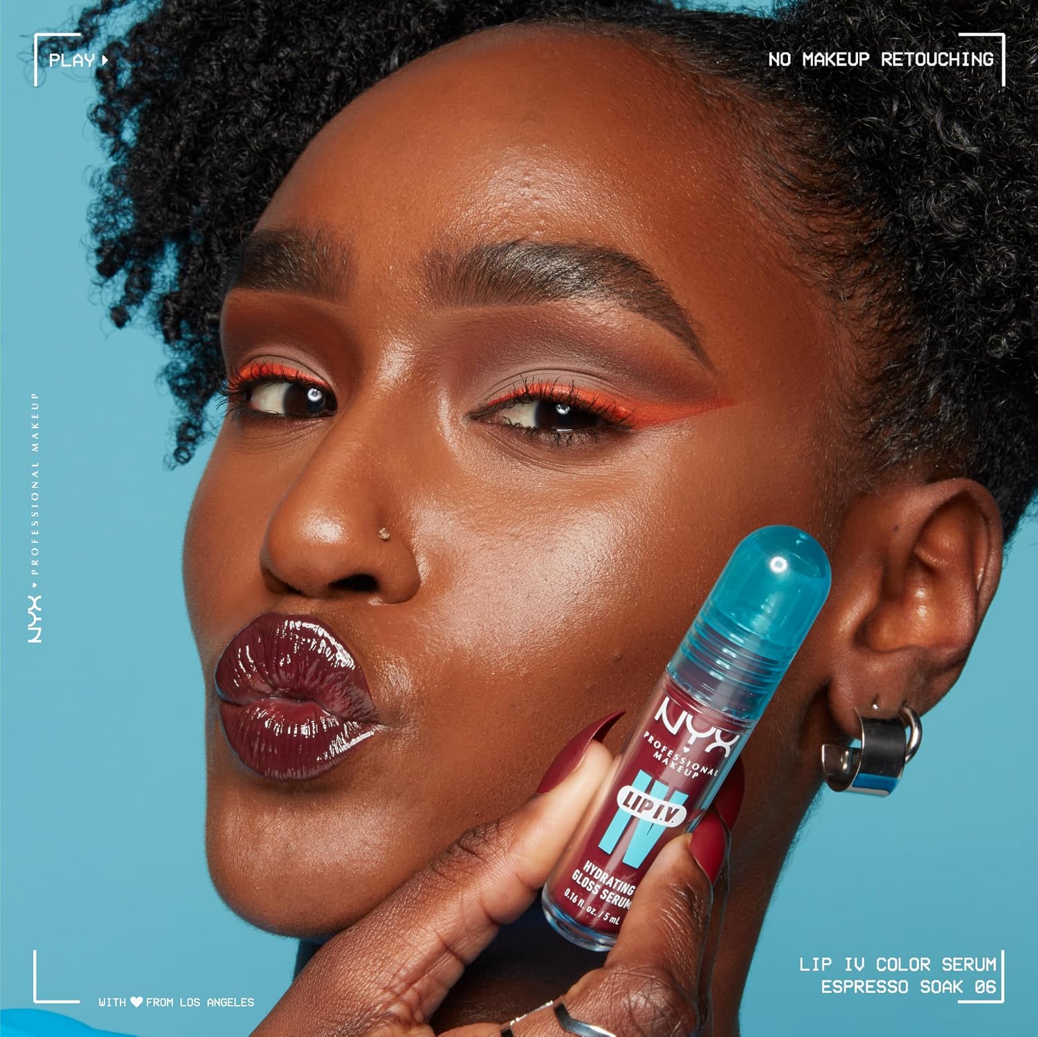 Thumbnail 5 de NYX Professional Makeup Gloss e Tinta Labbra Idratante 2in1 - 01 09 Blush Rush
