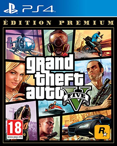 Detalle de Rockstar Games GTA V – Edition Premium, jeu vidéo pour PlayStation 4