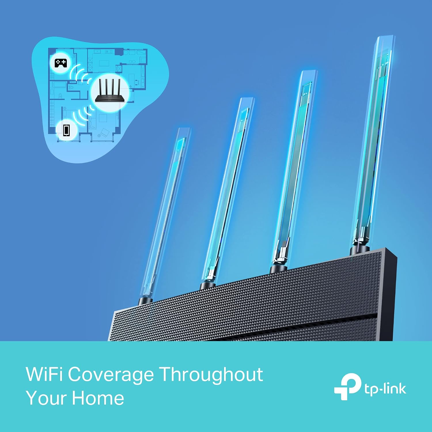Thumbnail 5 de TP-Link Archer AX12 Next-Gen WiFi 6 AX1500 Dual-Band Router