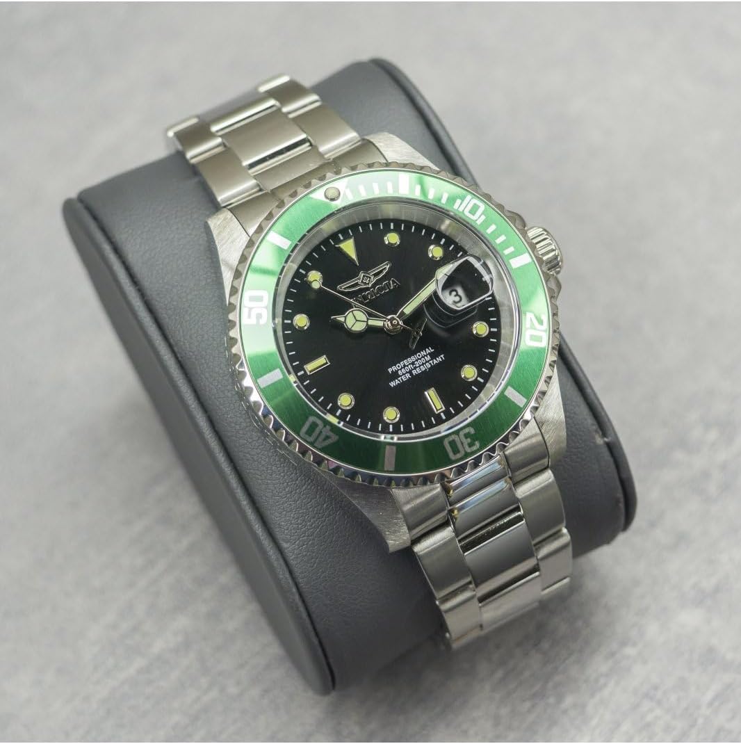 Detalle de Invicta Pro Diver Montre Homme 40 mm - Quartz, Acier Inoxydable