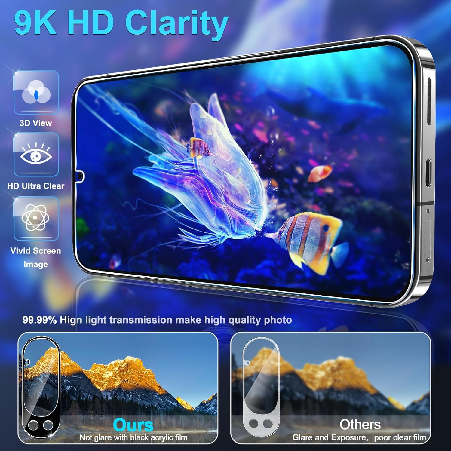 Thumbnail 3 de Letosan Pixel 10 Pro tempered glass 6.3 in