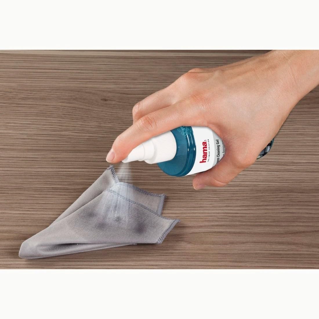 Detalle de Hama Screen Cleaning Gel (200 ml) with Microfibre Cloth