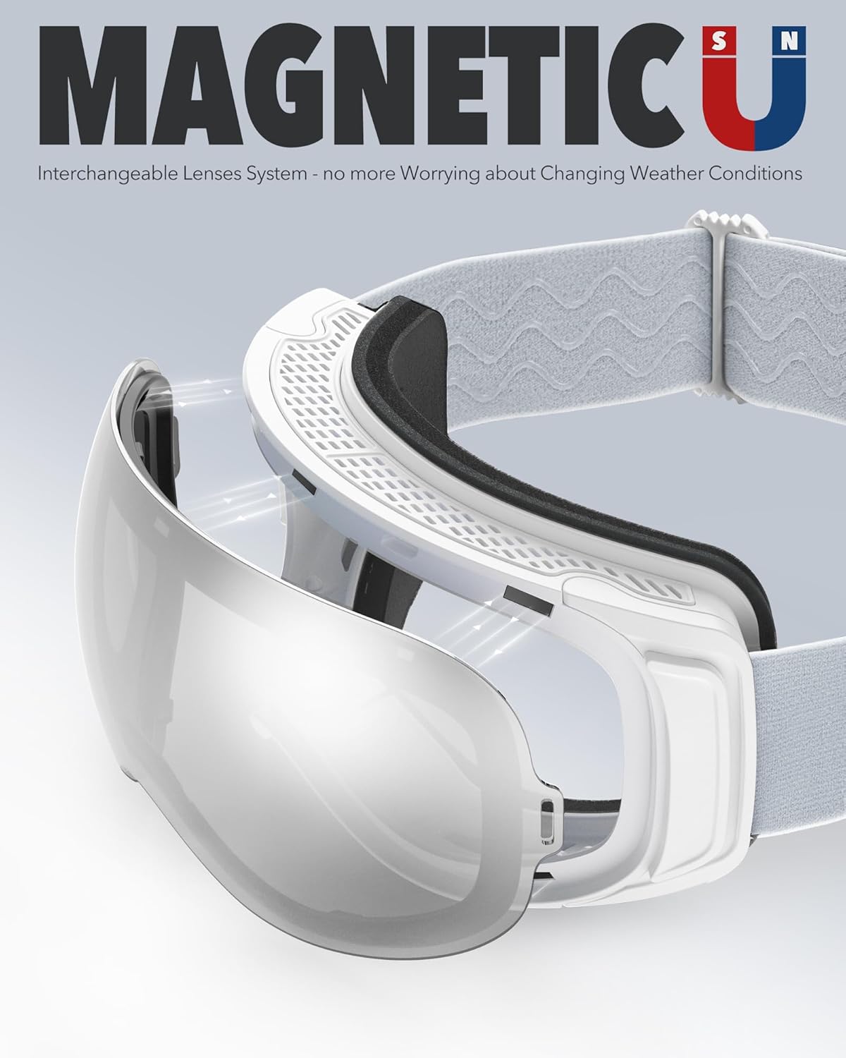 Thumbnail 2 de Findway Maschera Sci OTG UV400 Magnetica