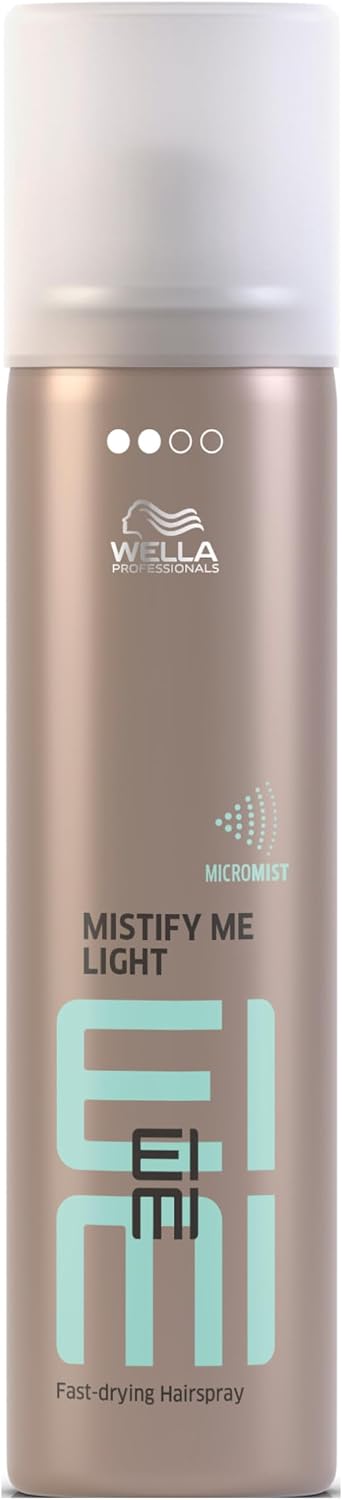 Detalle de Wella Professionals EIMI Mistify Me Light lacca spray a tenuta morbida fino a 24 ore, 75 ml