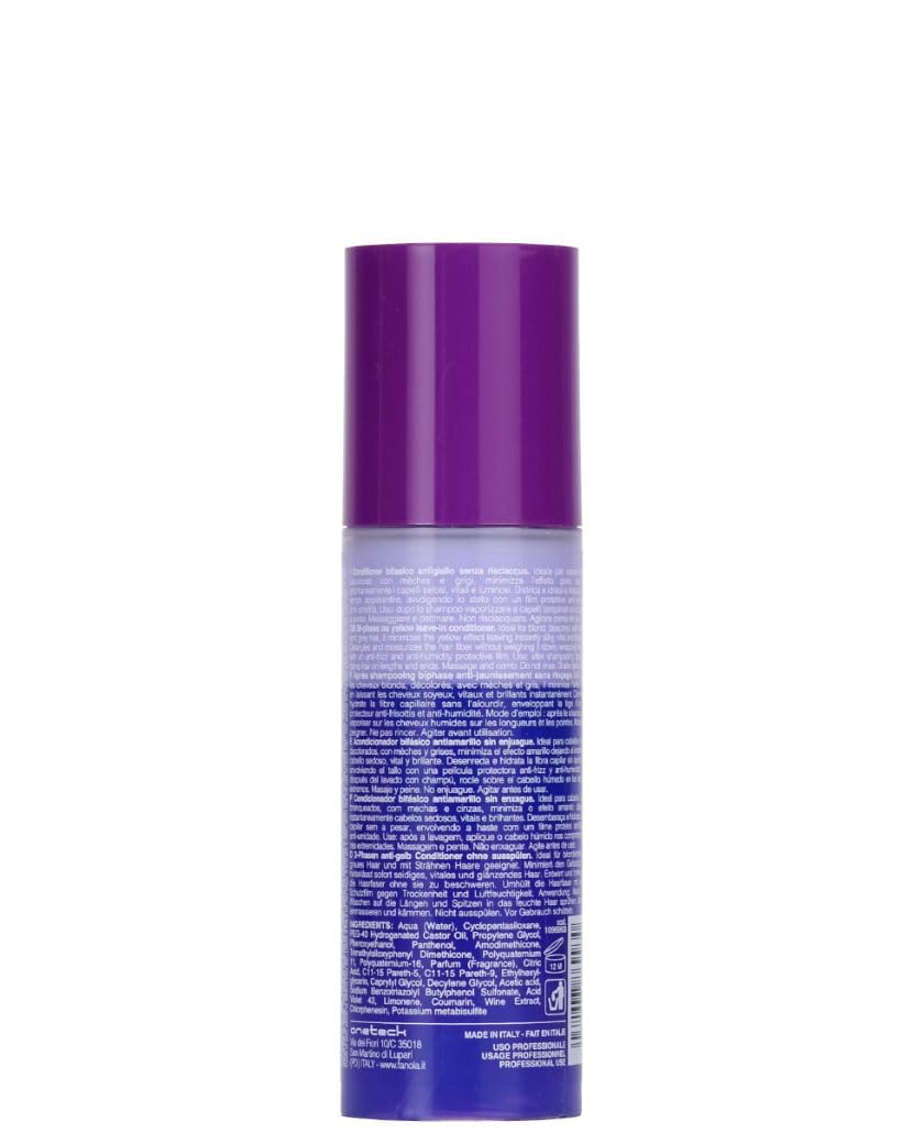 Detalle 2 de Fanola No Yellow Care 2-Phase Potion Bi-Phase Leave-in Conditioner – 150 ml