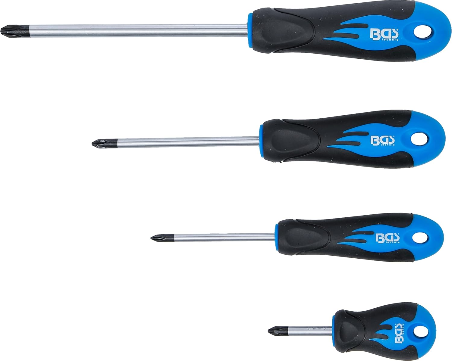 Thumbnail 1 de BGS 70049 JIS-schroevendraaierset, 4-delig met magnetische punten