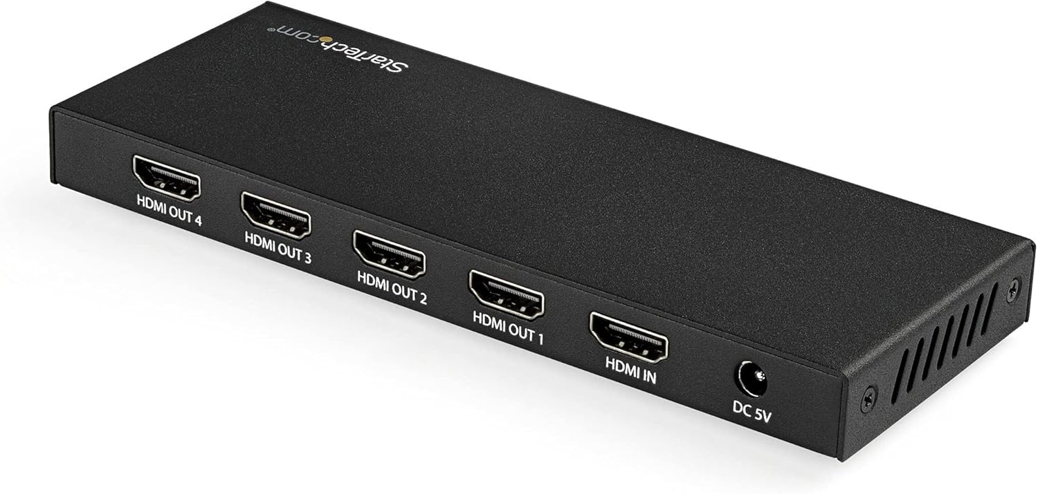 Thumbnail 3 de StarTech.com 4-Port HDMI Splitter for Ultra HD 4K 60Hz with 7.1 audio