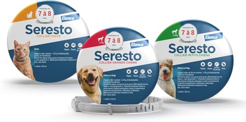 Thumbnail 11 de Seresto Collier Chats Gris – Protection antiparasitaires longue durée (7–8 mois) contre puces et tiques