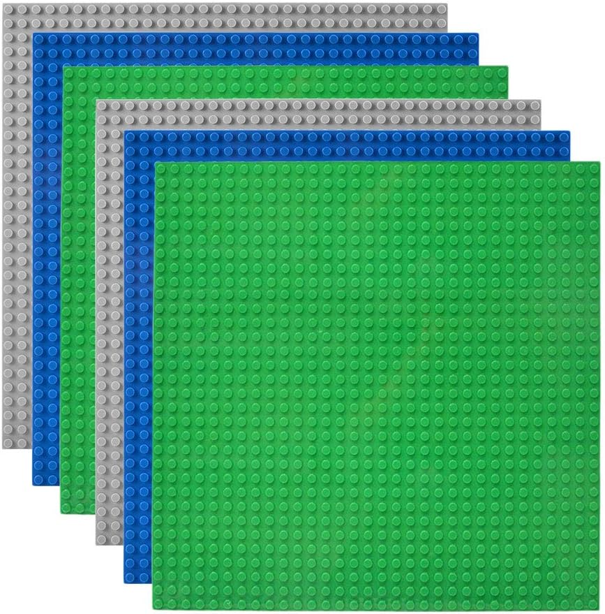 Imagen de Lekebaby 6er Bauplatten-Set 25x25cm en OfertitasTOP