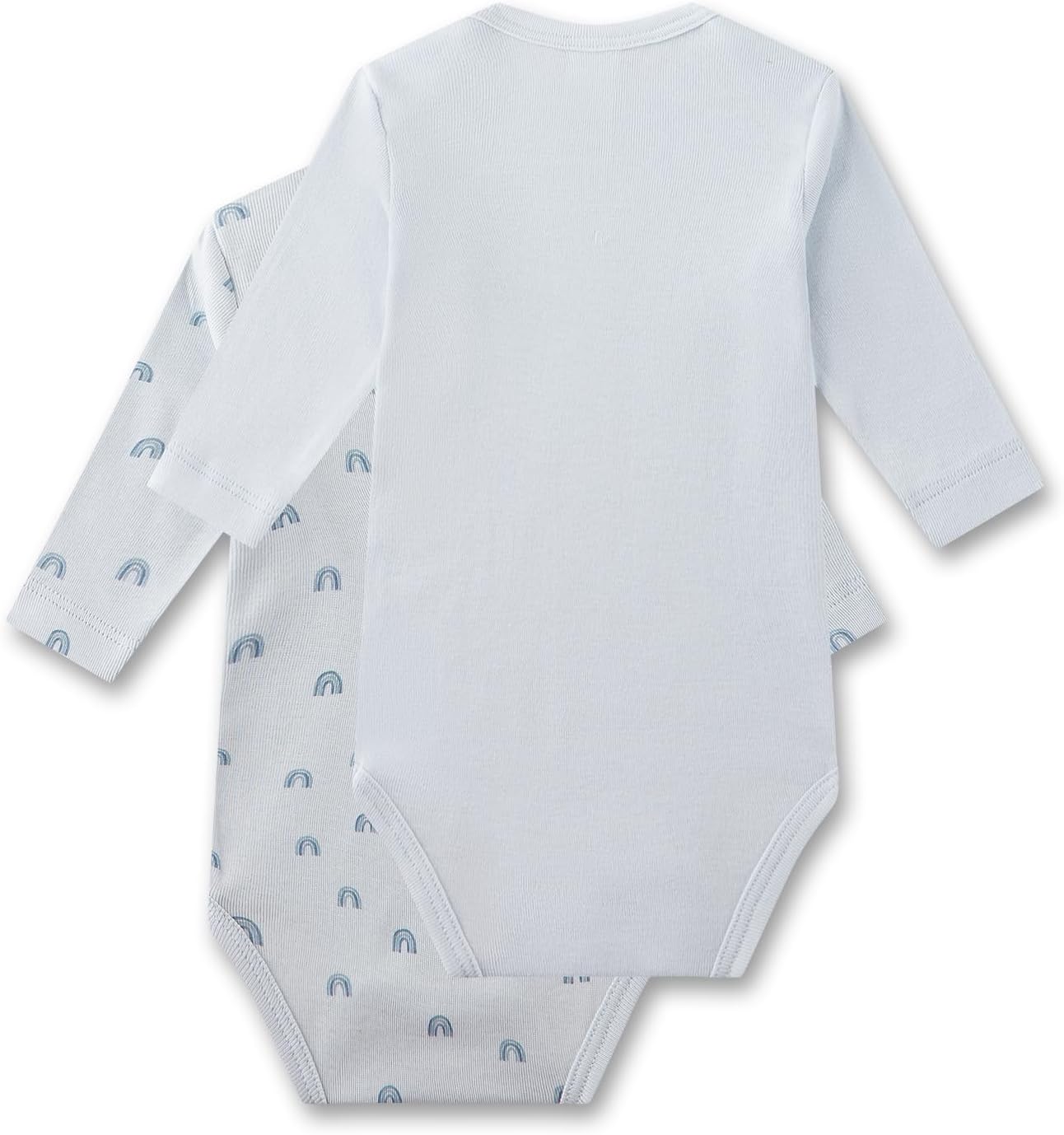 Thumbnail 1 de Sanetta Baby-Body langarm Doppelpack beige Regenbogen – Bio-Baumwolle, GOTS-zertifiziert