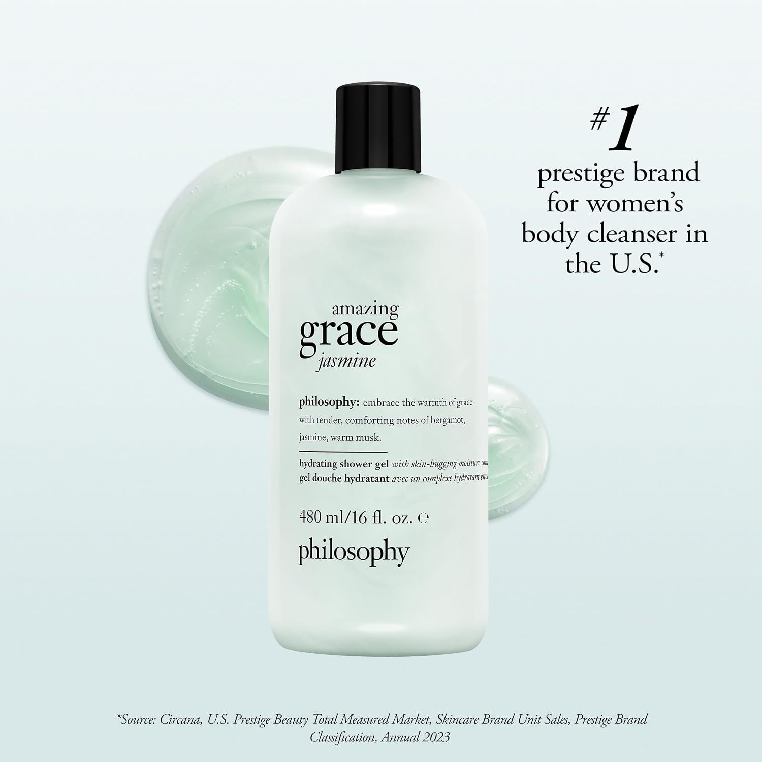 Detalle 2 de philosophy amazing grace Hydrating Bath & Shower Gel 16 oz