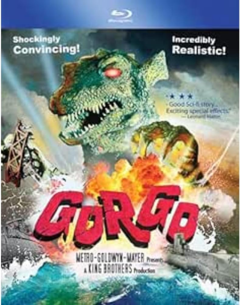 Detalle de Gorgo 9008 Blu-ray Film with Classic Creature Effects