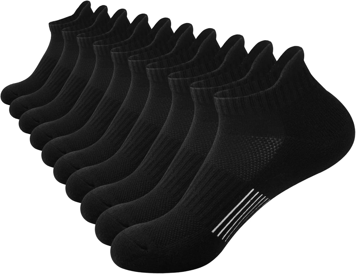 Thumbnail 6 de ILovDaisy Trainer Running Socks Womens 5 Pairs, Ankle Sports Socks Women Cushioned Breathable Socks, Low Cut Athletic Socks for Ladies Girls
ILovDaisy Trainer Running Socks Womens 5 Pairs, An…