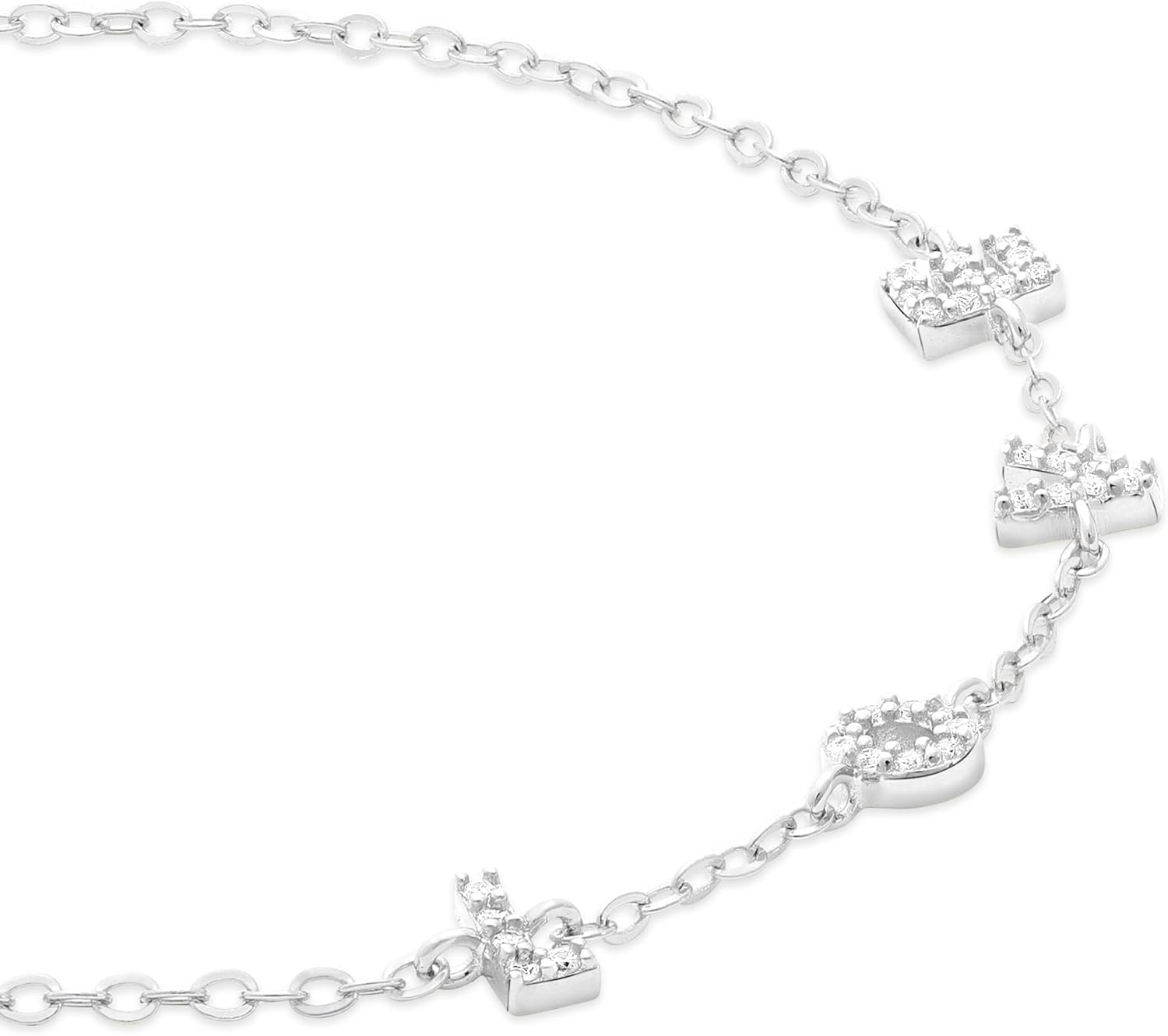 Thumbnail 1 de Tamaris Schmuckarmband aus 925er Silber – LOVE mit Zirkoniasteinchen, 17,5 cm