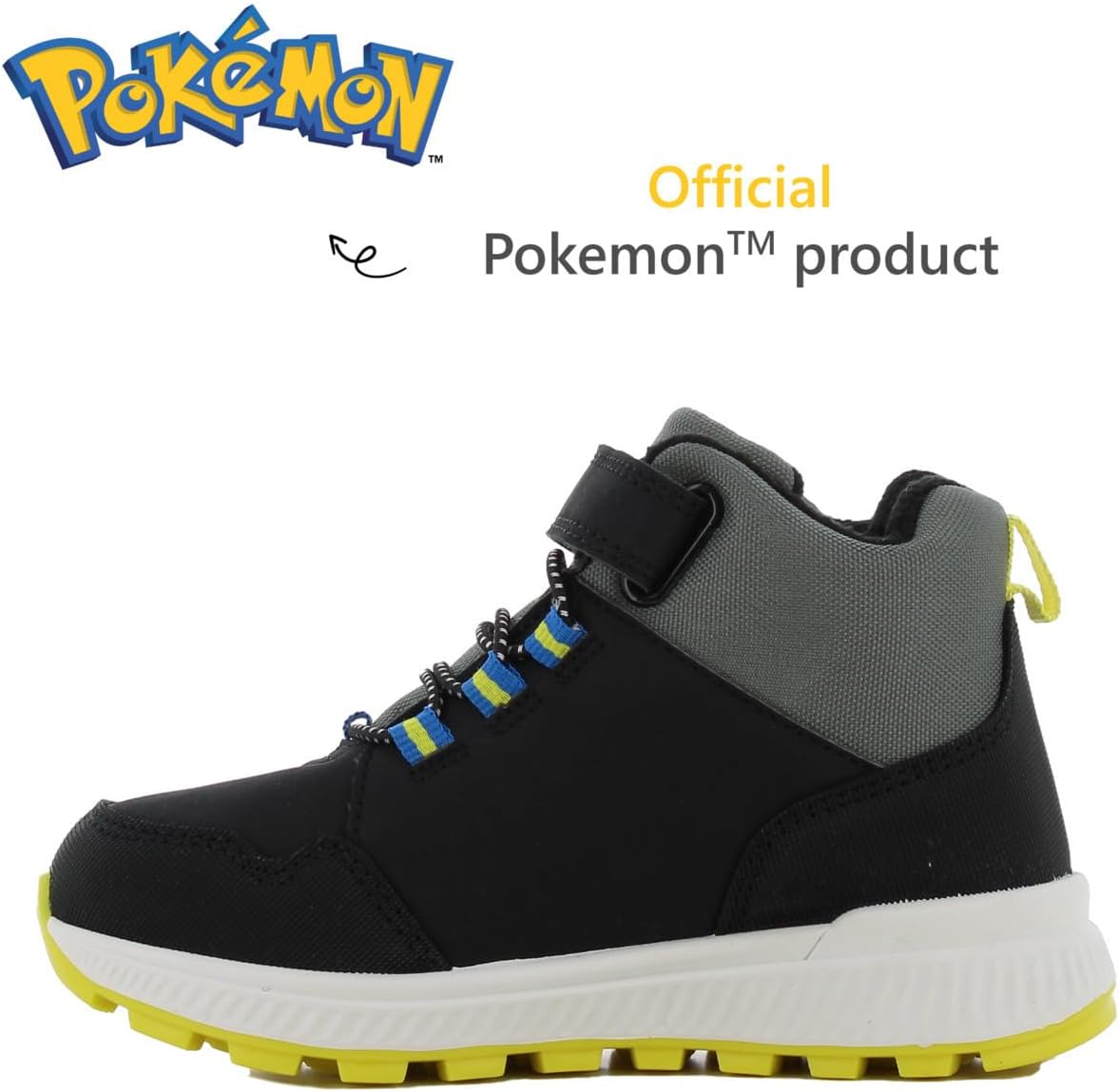 Detalle de Leomil Pokémon Parent_PO_HighTop_Boy_noLED_W sneeuwlaarzen, warm gevoerd met antislipzool