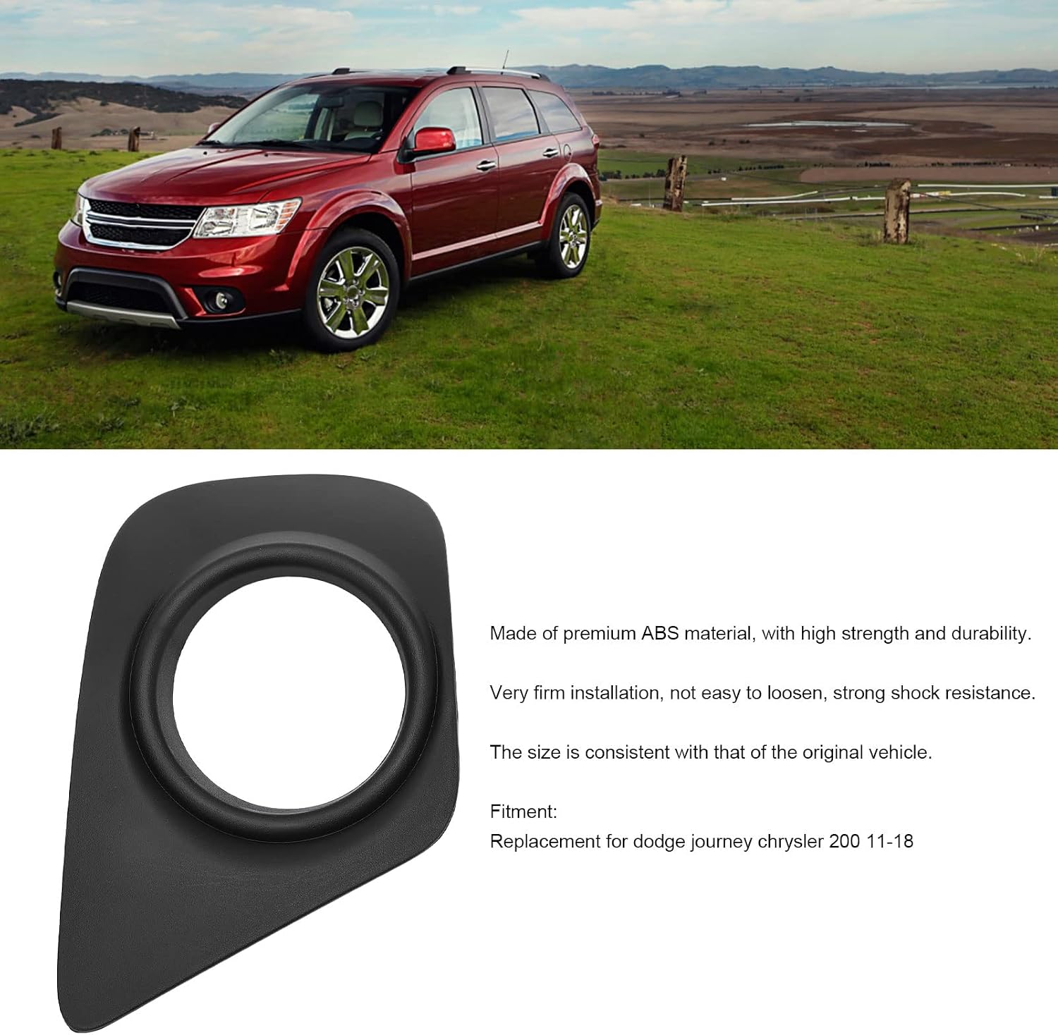 Detalle 2 de KIMISS Fog Light Bezel Cover 68088687AA