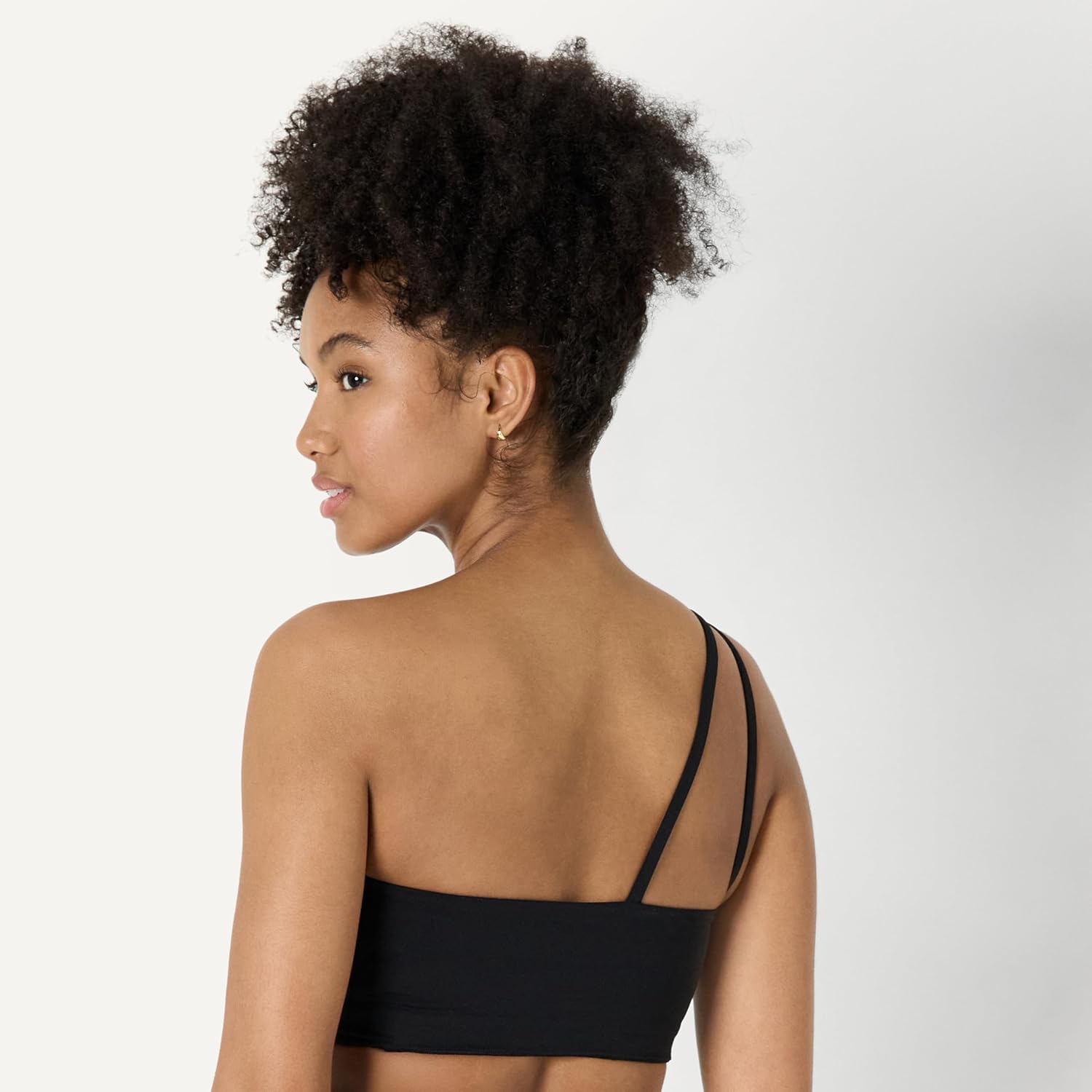 Thumbnail 2 de Amazon Essentials Women's Active FormFlex Buttery Soft Light Support One-Shoulder Strappy Back Sports Bra