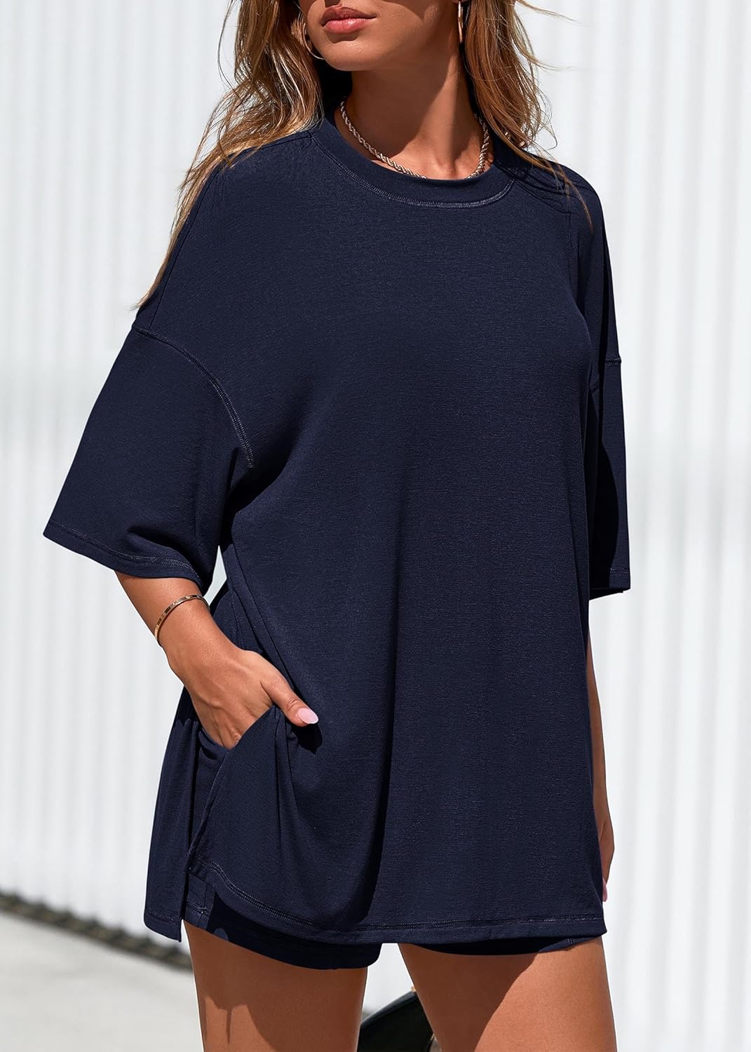 Thumbnail 6 de KIRUNDO 2-Piece Summer Lounge Set for Women: Cozy, Breathable, and Versatile