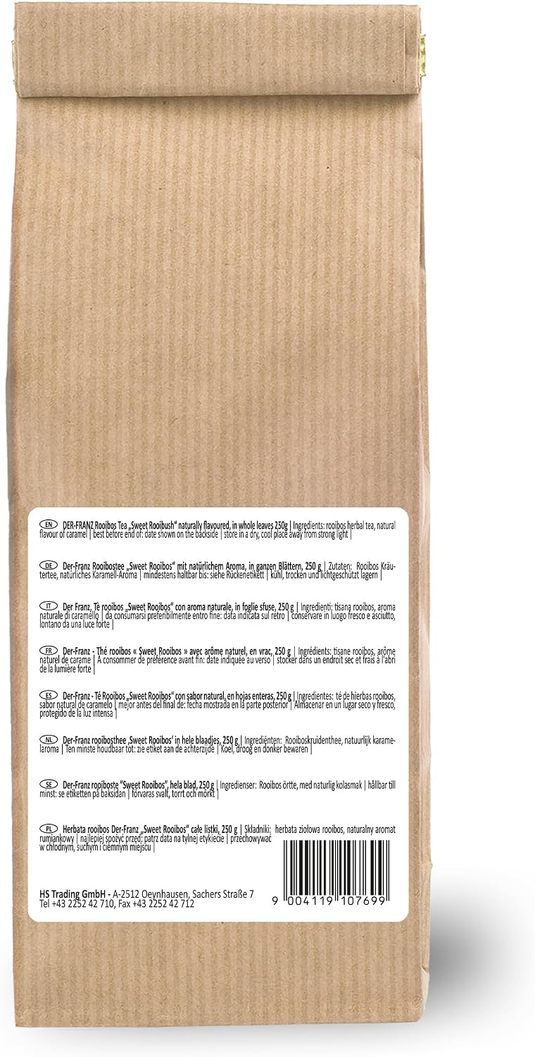 Detalle 2 de Der-Franz Té Rooibos Sweet Rooibos 250 g