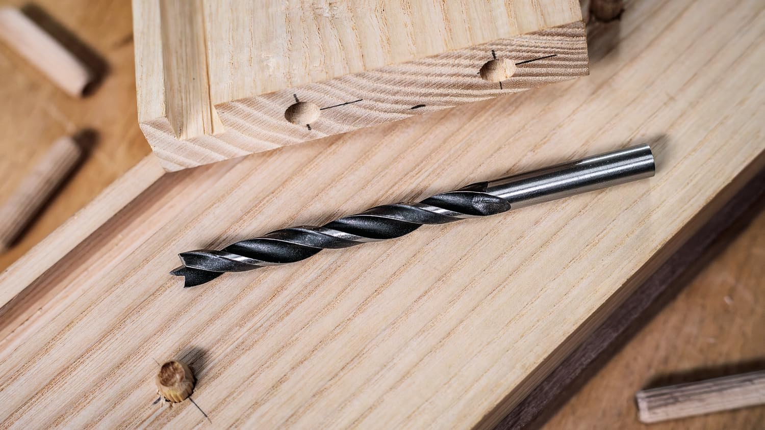 Thumbnail 6 de Coffret de 7 forets cylindriques pour bois Bosch 2607017034 (diamètres 3 à 10 mm)