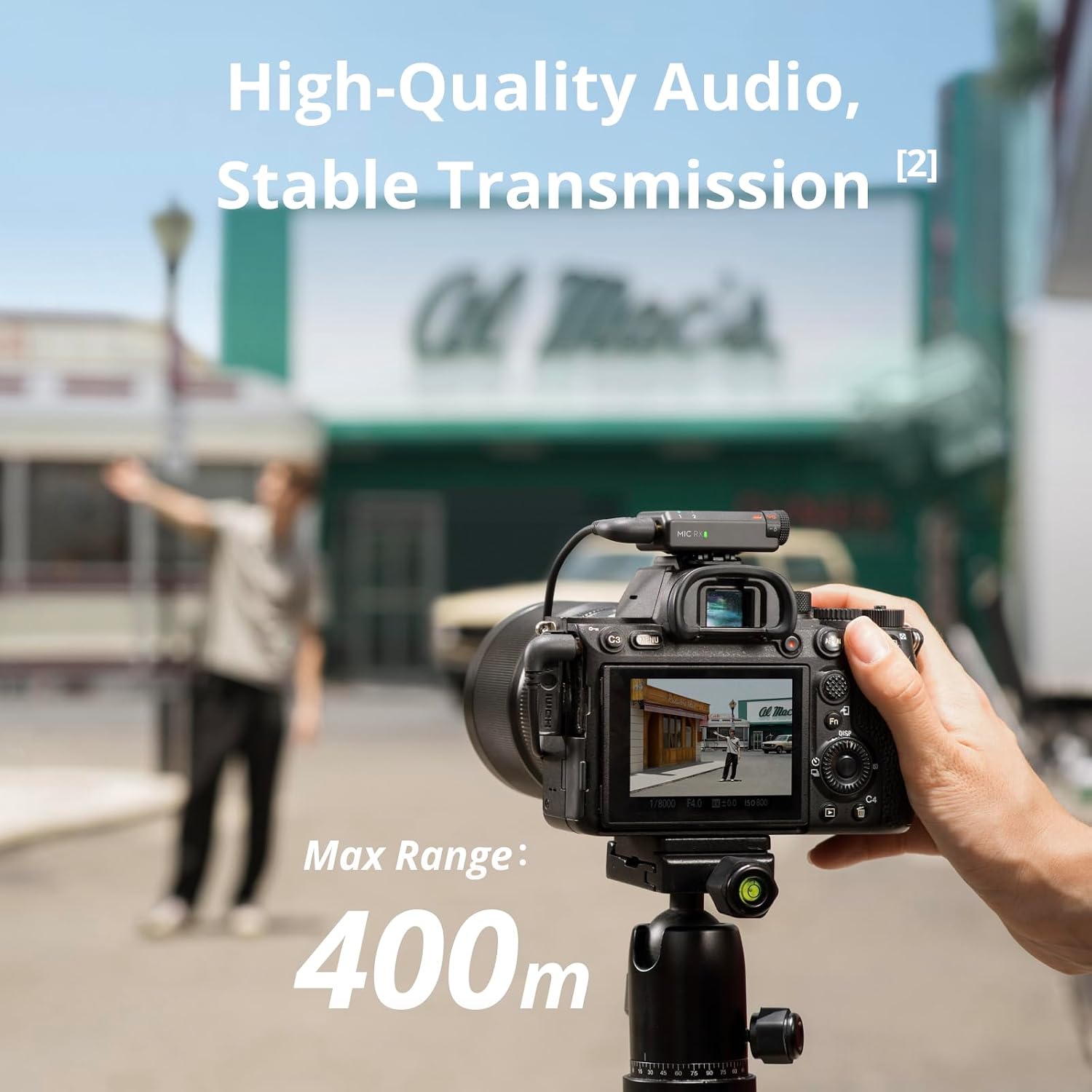 Detalle de DJI Mic Mini wireless microphone