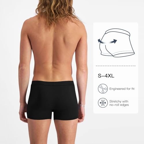 Detalle de Fullluwaa Mens Boxers Cotton 10 Pack – Breathable, Soft and No Scratch Comfort